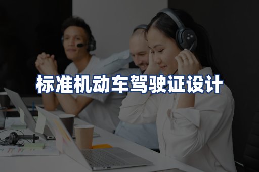 标准机动车驾驶证设计